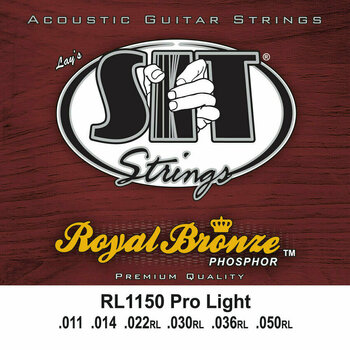 Cordes de guitares acoustiques SIT Strings SIT-RL1150 - 1