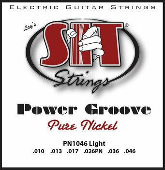 Cordas para guitarra elétrica Mi SIT Strings PS1046 - 1