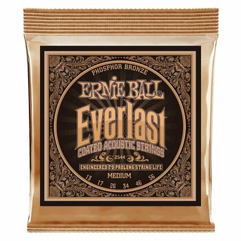Struny do gitary akustycznej Ernie Ball 2544 Everlast - 1