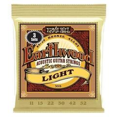 Струни за акустична китара Ernie Ball 3004 Earthwood 3-Pack Струни за акустична китара