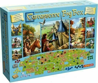 Asztali játék MindOk Carcassonne: Big Box 2017 Asztali játék - 1