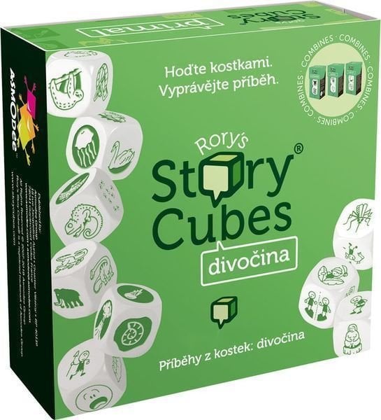 Bordsspel MindOk Story Cubes: Divočina CZ Bordsspel
