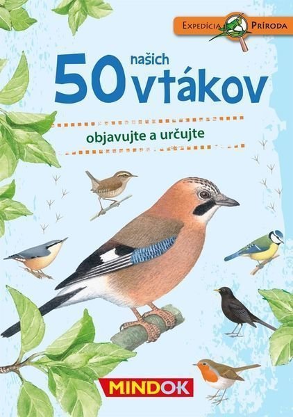 Stolní hra MindOk Expedícia príroda: 50 vtákov