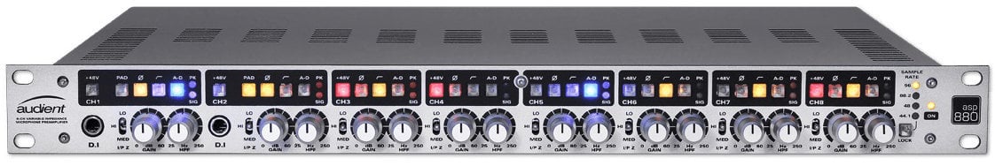 Microphone Preamp Audient ASP 880 Microphone Preamp