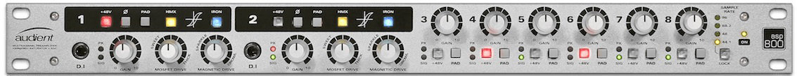 Microphone Preamp Audient ASP 800 Microphone Preamp