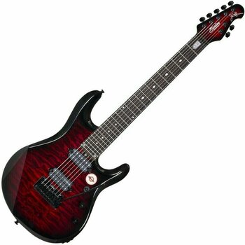 7-string Electric Guitar Sterling by MusicMan John Petrucci JP170D Ruby Red - 1