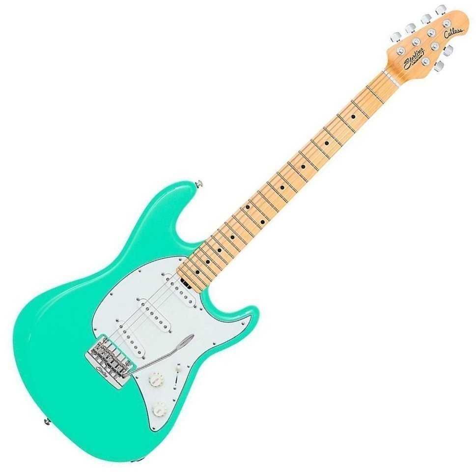 Electric guitar Sterling by MusicMan Cutlass Seafoam Green
