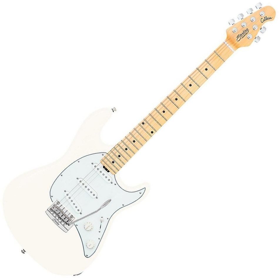 Guitare électrique Sterling by MusicMan Cutlass Olympic White