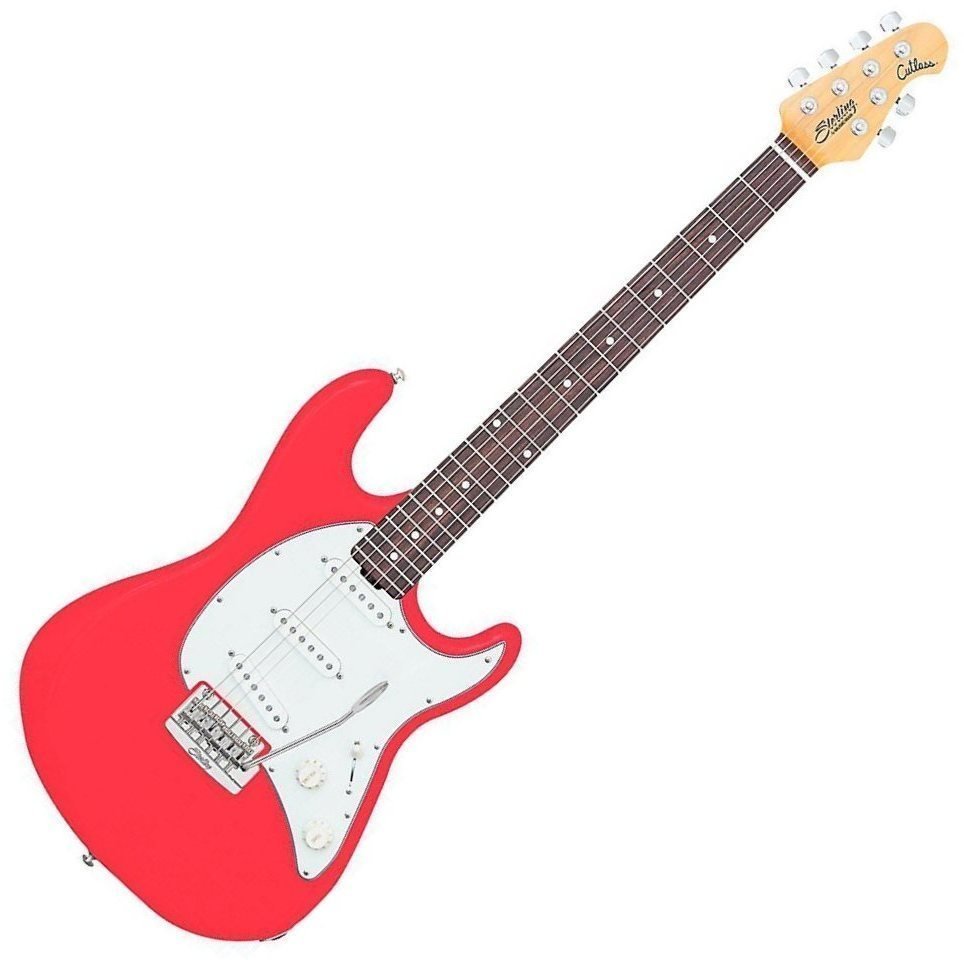 Electric guitar Sterling by MusicMan Cutlass Fiesta Red