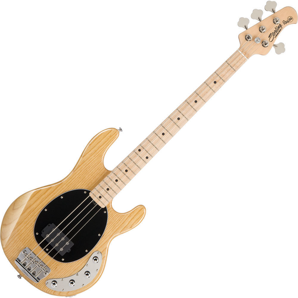 4-string Bassguitar Sterling by MusicMan RAY34 Natural