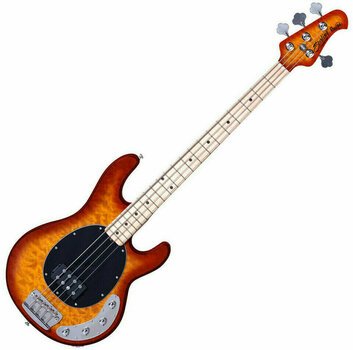 E-Bass Sterling by MusicMan RAY34 Quilted Maple Amber - 1