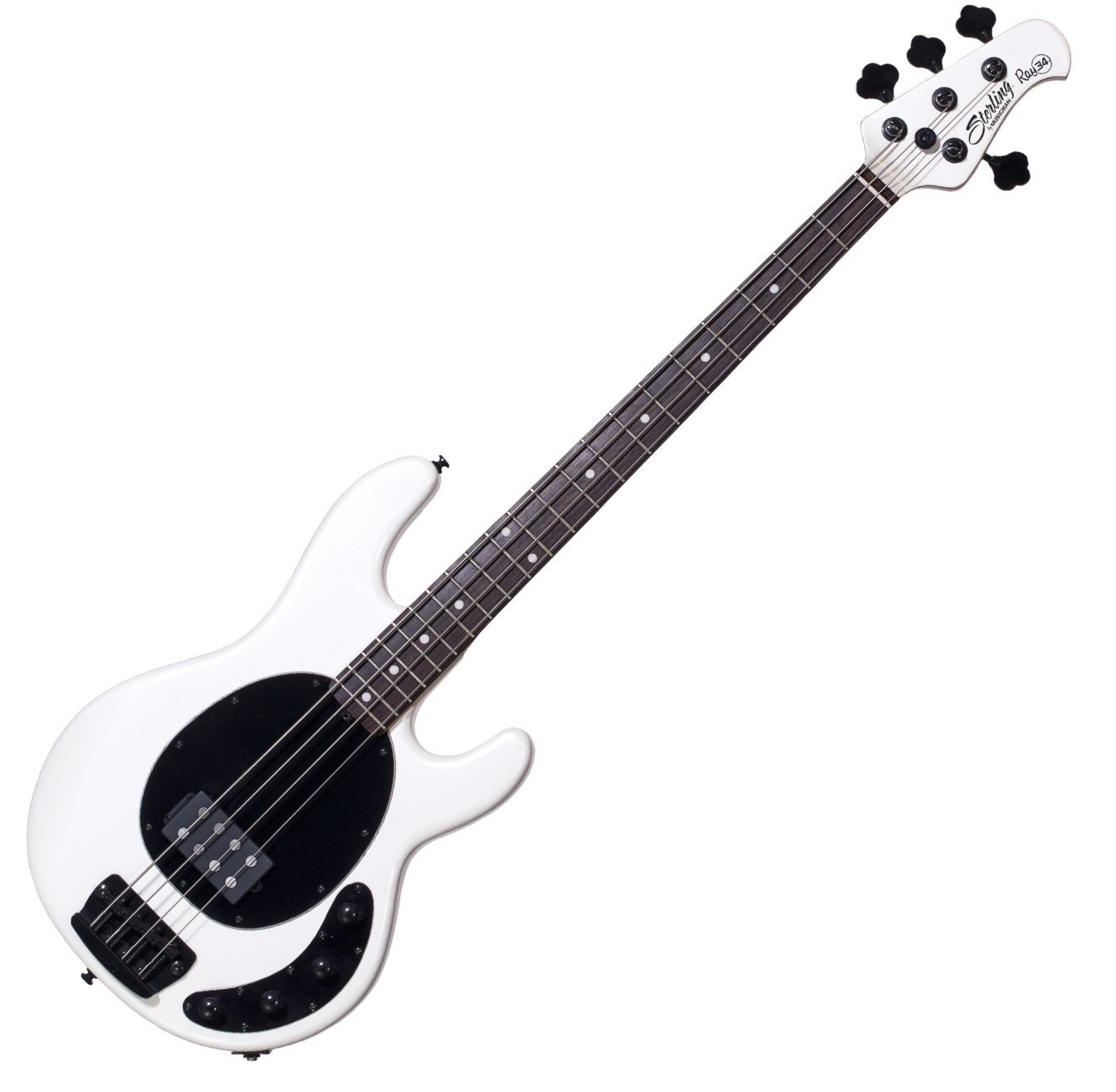 E-Bass Sterling by MusicMan RAY34 Pearl White