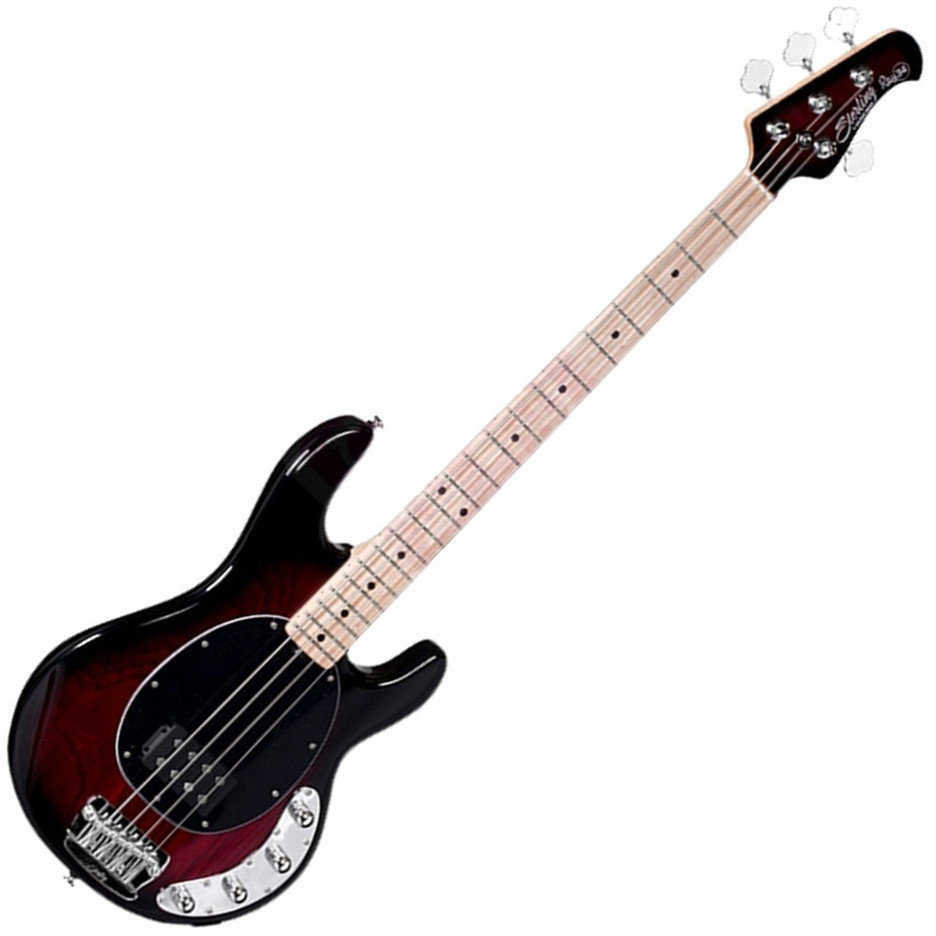 Basse électrique Sterling by MusicMan RAY34 Ruby Red Burst