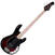4-strenget basguitar Sterling by MusicMan RAY34 Ruby Red Burst