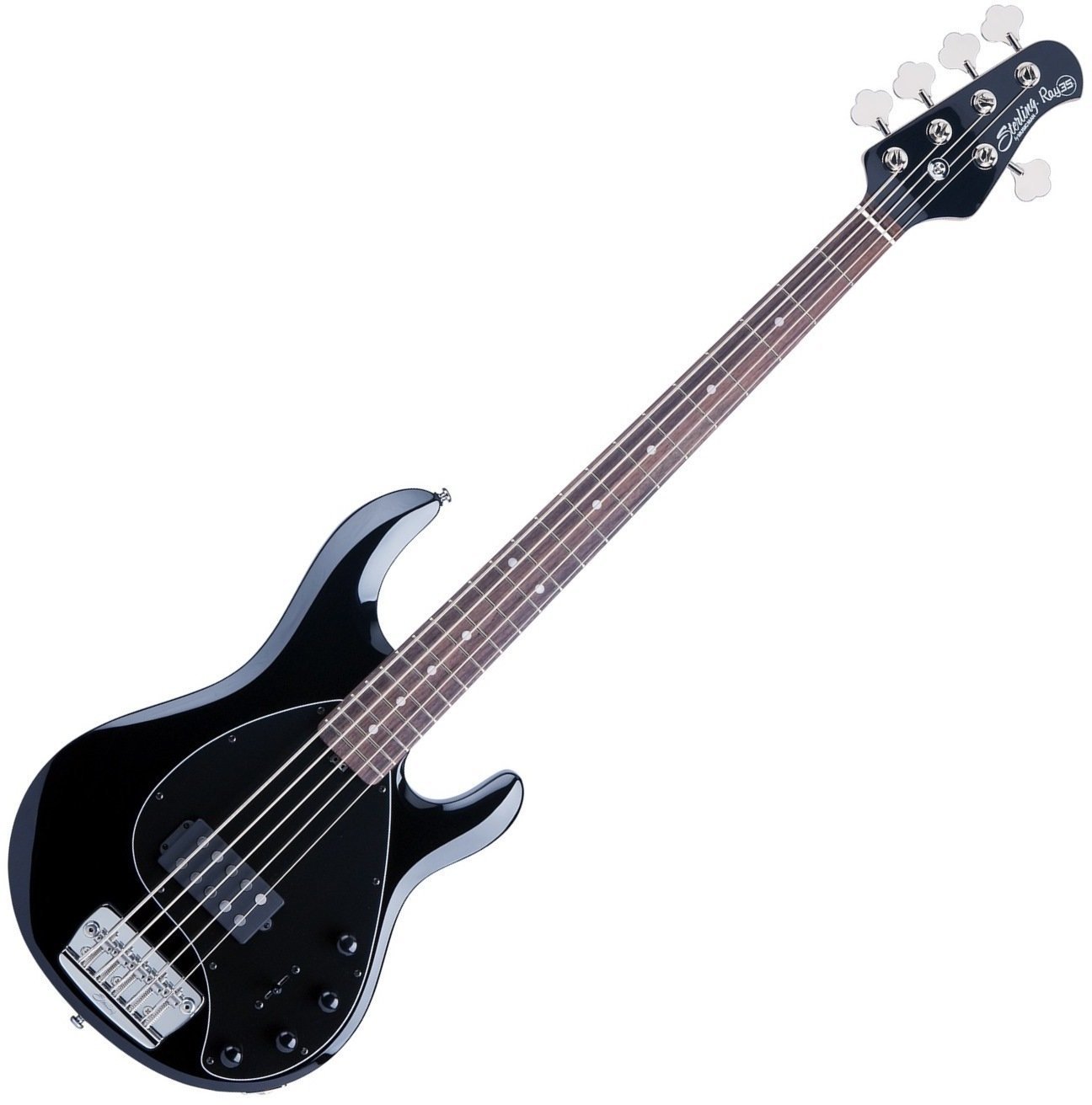 5-string Bassguitar Sterling by MusicMan RAY35 Black