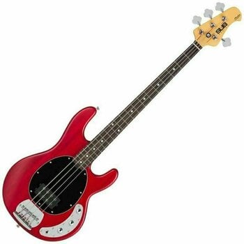 Elektrische basgitaar Sterling by MusicMan S.U.B. RAY4 Trans Red Satin Rosewood - 1