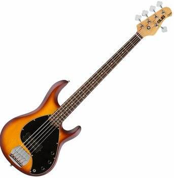 Basse 5 cordes Sterling by MusicMan S.U.B. RAY5 Honey Burst Basse 5 cordes - 1