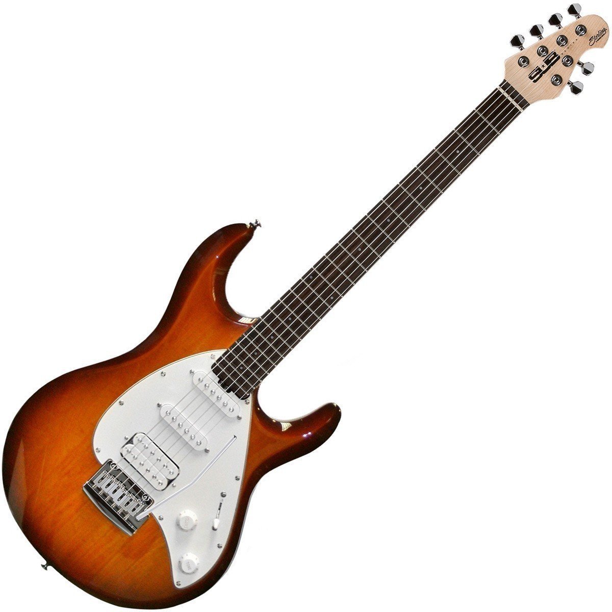 Guitare électrique Sterling by MusicMan S.U.B. Silo3 Tabacco Brown Sunburst