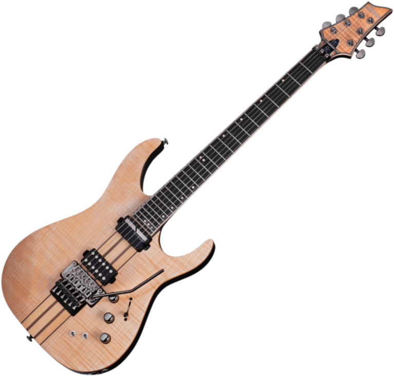 Guitare électrique Schecter Banshee Elite-6 FR S Gloss Gloss Natural