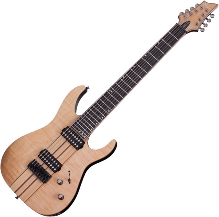 8 húros elektromos gitár Schecter Banshee Elite-8 Gloss Natural