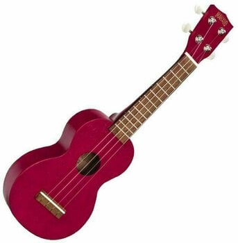 Soprano ukulele Mahalo MK1 Soprano ukulele Transparent Red - 1