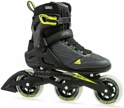 Rulleskøjter Rollerblade Macroblade 100 3WD Charcoal/Yellow 26,5/41 - 1