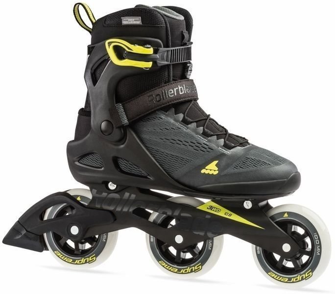 Rulleskøjter Rollerblade Macroblade 100 3WD Charcoal/Yellow 28,5/44