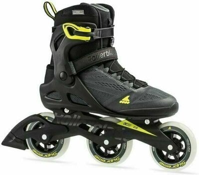 Rulleskøjter Rollerblade Macroblade 100 3WD Charcoal/Yellow 29/44,5 - 1