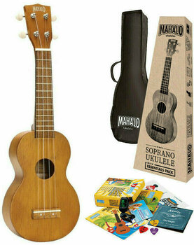 Sopránové ukulele Mahalo MK1 Sopránové ukulele Transparent Brown - 1