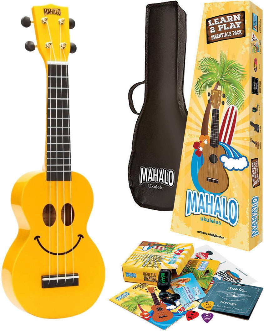 Szoprán ukulele Mahalo U-SMILE Szoprán ukulele Yellow
