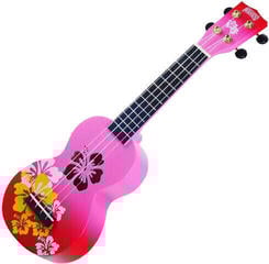 Ukulele sopranowe Mahalo Hibiscus Hibiscus Red Burst Ukulele sopranowe