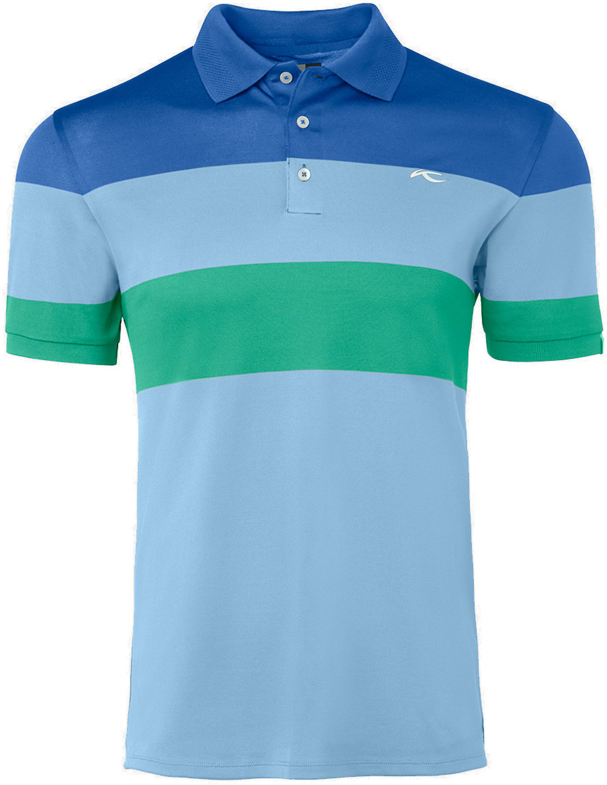 Polo košile Kjus Luan CB Bermudas Blue/Strong Blue 54