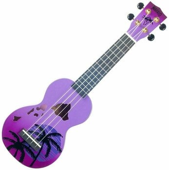 Сопрано укулеле Mahalo Hawaii Сопрано укулеле Hawaii Purple Burst - 1