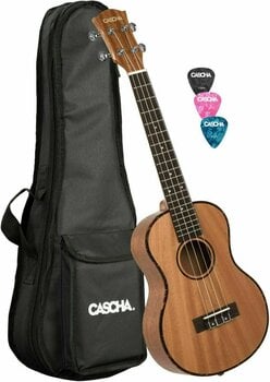 Tenorové ukulele Cascha HH2048 Premium Tenorové ukulele Natural - 1