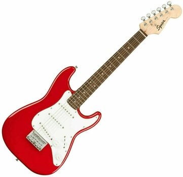 Electric guitar Fender Squier Mini Stratocaster IL Dakota Red - 1