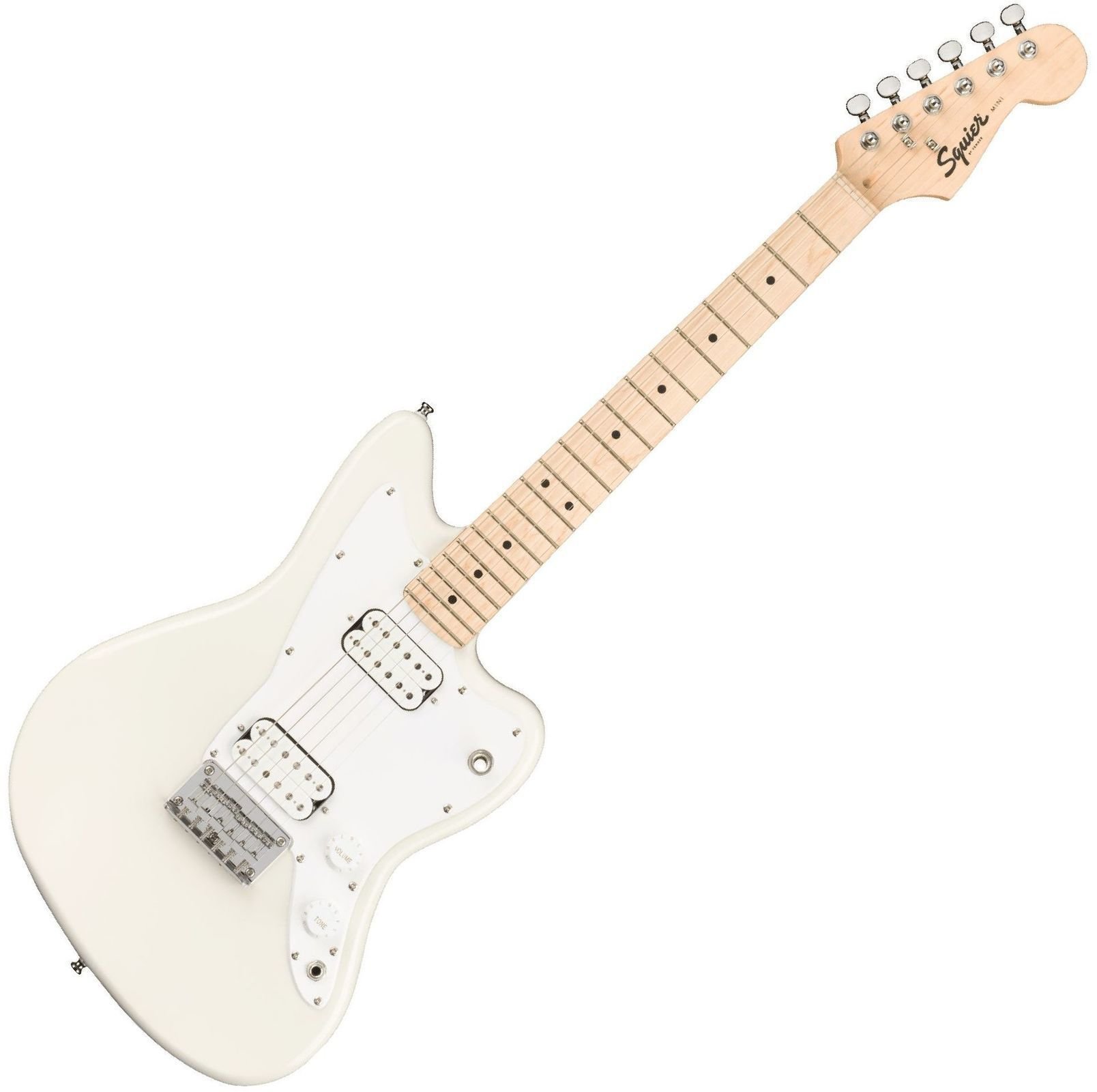 Elektromos gitár Fender Squier Mini Jazzmaster HH MN Vintage White