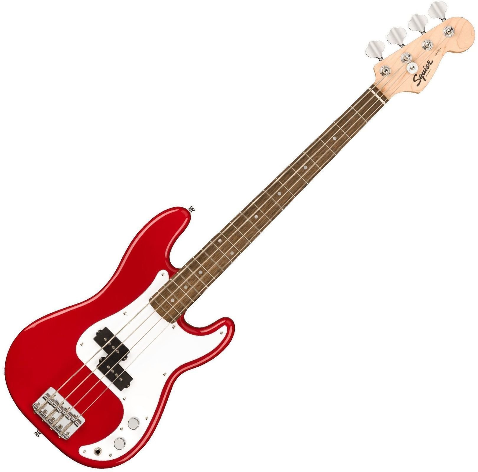 4-strängad basgitarr Fender Squier Mini Precision Bass IL Dakota Red