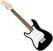 Electric guitar Fender Squier Mini Stratocaster IL LH Black