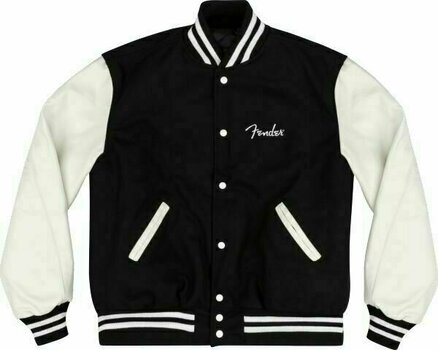 Jacket Fender Jacket Custom Shop Varsity Black-White L - 1