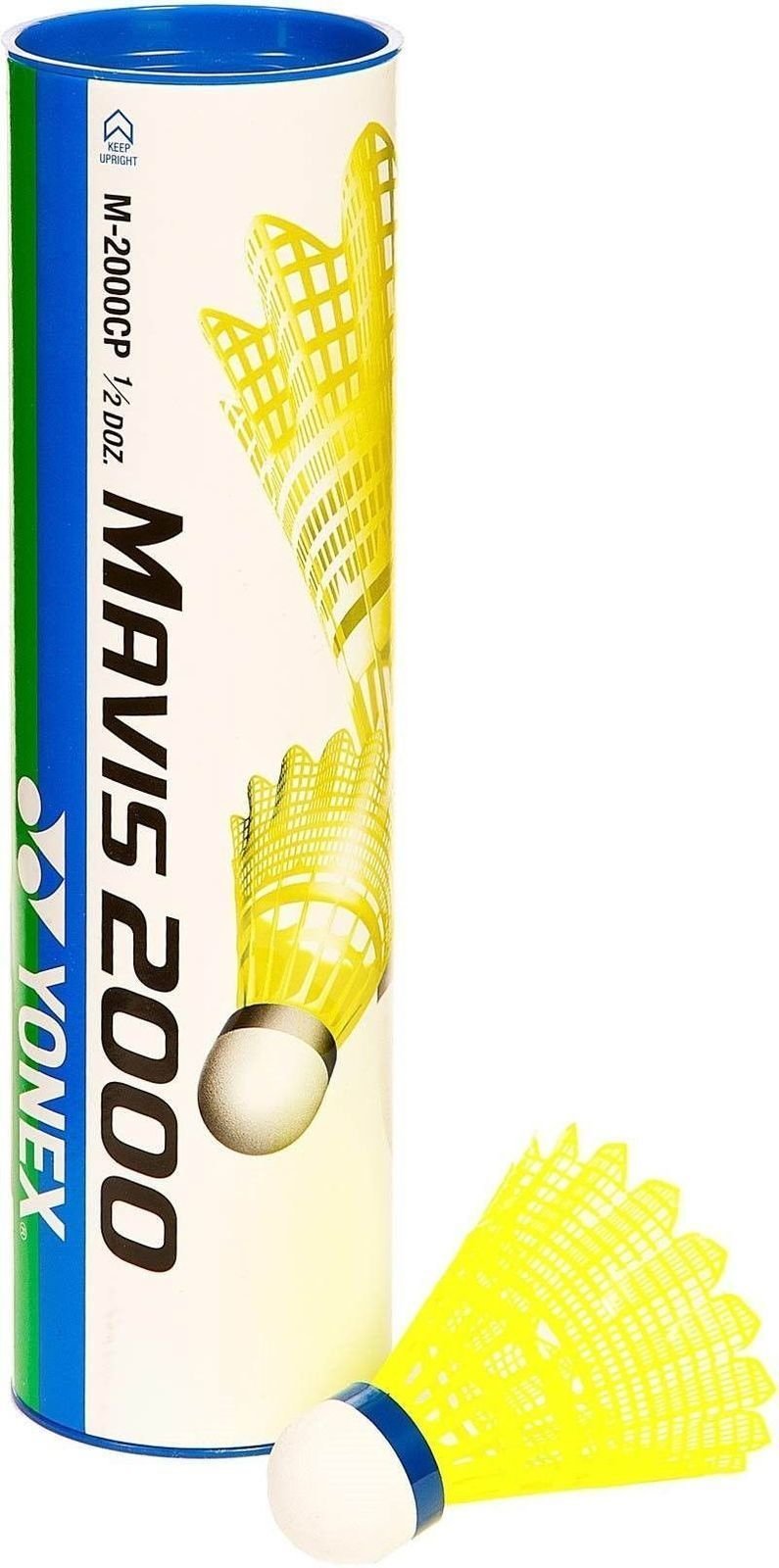 Lotka do badmintona Yonex Mavis 2000 Żółty-Niebieski 6 Lotka do badmintona