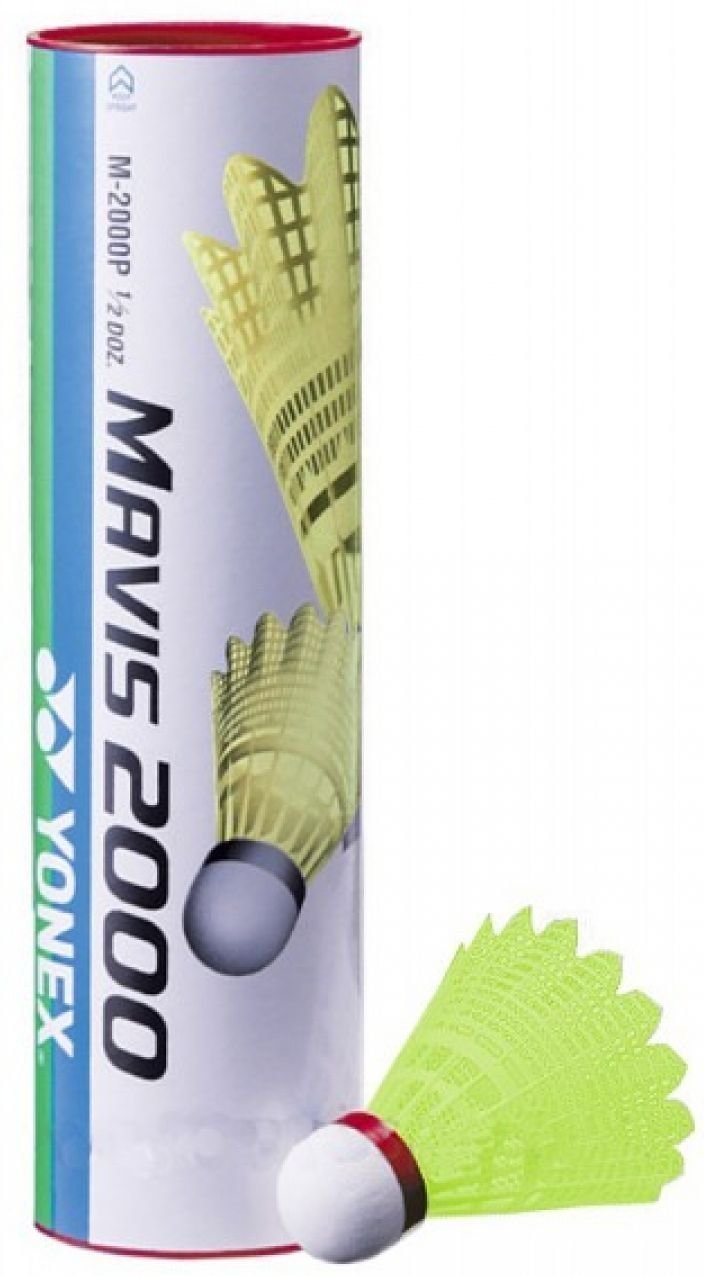 Badmintonbold Yonex Mavis 2000 Yellow-Red 6 Badmintonbold
