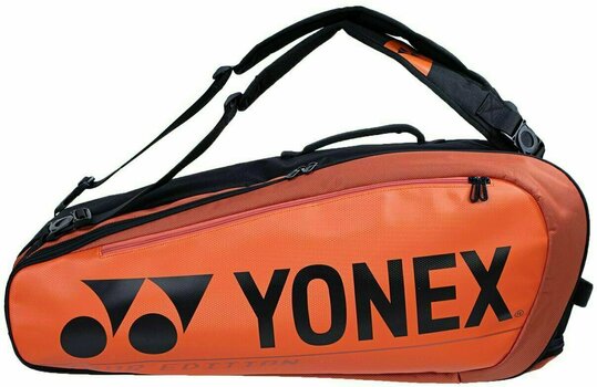 Tenisz táska Yonex Pro Racquet Bag 6 6 Copper Orange Tenisz táska - 1