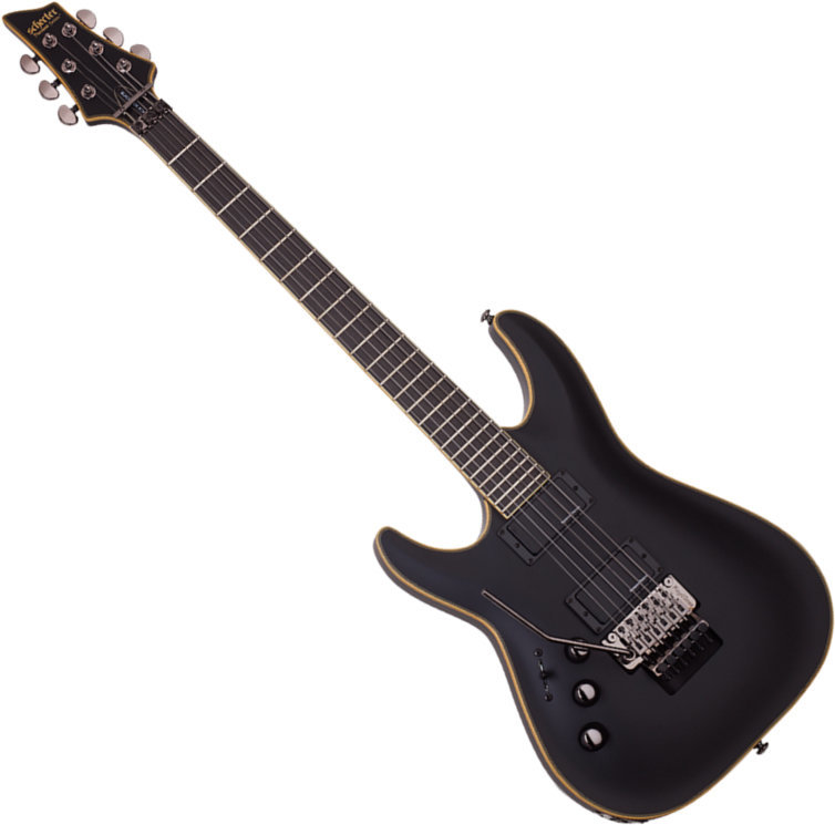 Guitarra elétrica Schecter Blackjack ATX C-1 FR Aged Black Satin