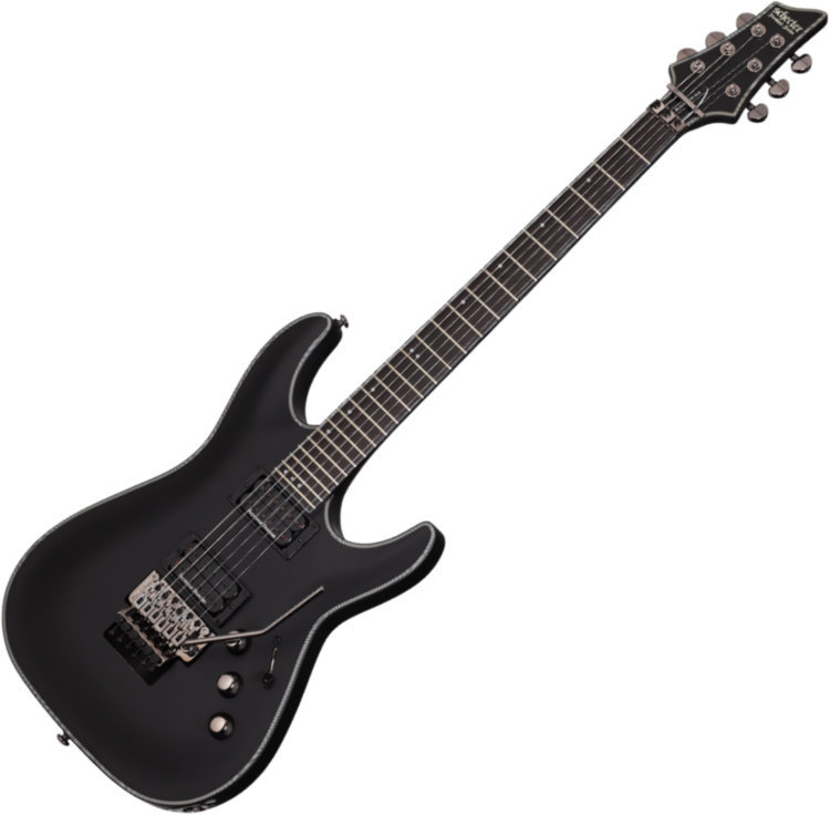 Electric guitar Schecter Blackjack SLS C-1 FR P Satin Black