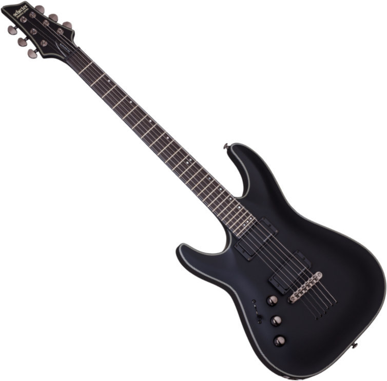 Guitarra eléctrica Schecter Blackjack SLS C-1 A Satin Black