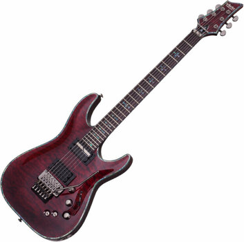 Guitare électrique Schecter Hellraiser Passive C-1 FR S Black Cherry - 1