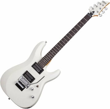 Guitare électrique Schecter C-6 FR Deluxe Satin White - 1