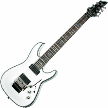 E-Gitarre Schecter Hellraiser C-7 FR Gloss White - 1