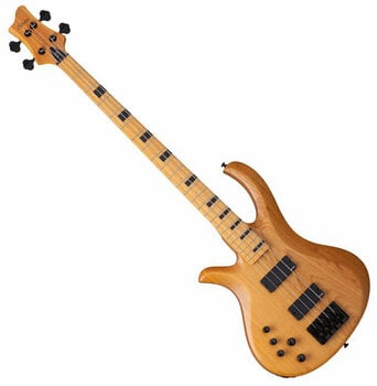 E-Bass Schecter Riot-4 Session LH Aged Natural Satin - 1