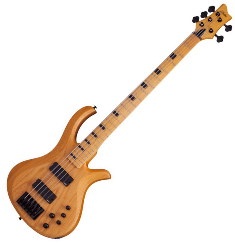 Basse 5 cordes Schecter Riot-5 Session Aged Natural Satin
